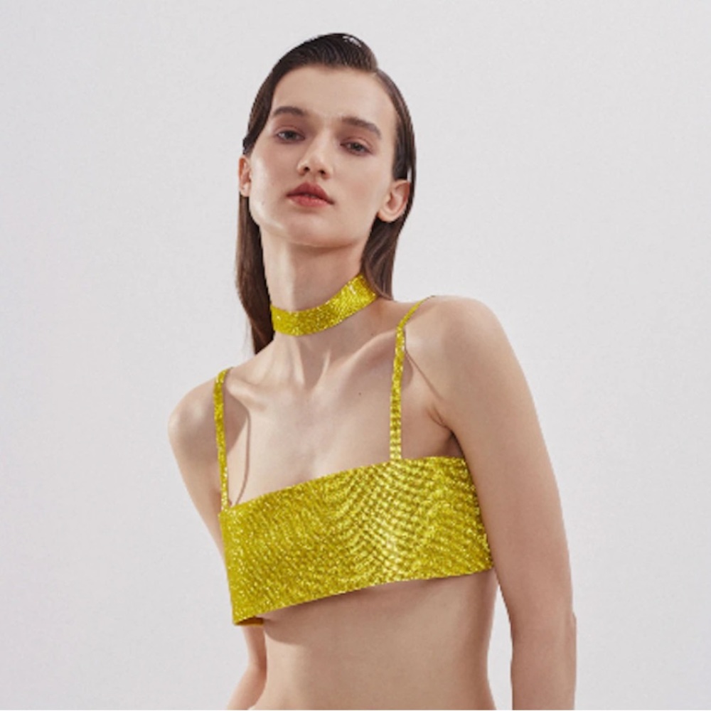 Nue Studio Charlotte Top Vibrant Yellow